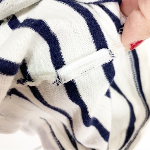 Gap open split back striped tank top basic S - Picture 9 of 10